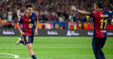 برشلونة يقلب الطاولة على ريال مدريد بهدفين فى دقيقتين ويتقدم 3-2
