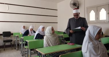 طلاب الابتدائية والإعدادية الأزهرية يؤدون اليوم امتحان الدراسات والعلوم